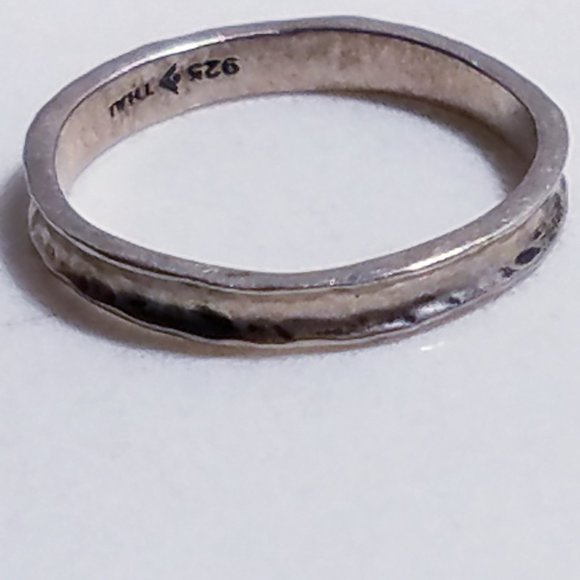 SILPADA Sterling Silver Wedding Band or Stackable Ring  SIZE 6 - Picture 3 of 5
